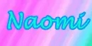 Naomi glitter name