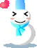 Blue Snowman <inlove>