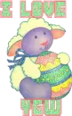 I Love yew lamb