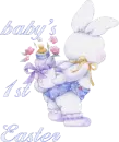 baby's 1st Easter blue 