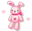 pink bunny