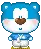 blue bear