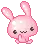 pink bunny