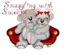 Snuggling with Sweetie