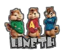 Lineth w/chipmunks