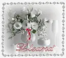 Lleana - White Floral Frame