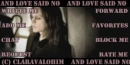 HIM - And Love Said No