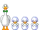mini ducks in a row