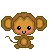 CUTE KAWAII MONKEY