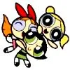 Powerpuff Girls Hugging