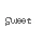 tiny sweet
