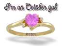 Robin Birthstone ring