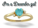 Sandy Birthstone Ring