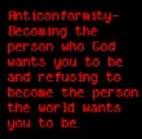 Anticonformity