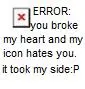 you broke my heart