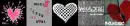 hearts and music banner<3
