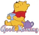 pooh good morning