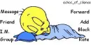Sleeping Tweety