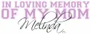 Loving Memory- Melinda