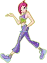 Winx Tecna cute graphic club