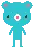 blue bear