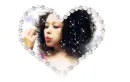 cute heart girl