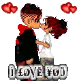 Boy Kissing girl