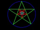 tripple pentagram