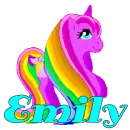 Emily Rainbow Unicorn