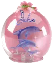 John - Dolphin Globe