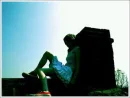 Girl on roof