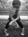 Sitting on bench