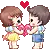 KISSING CUTIES