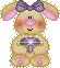 February Birthstone Bunnies