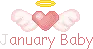 January Heart With Wings