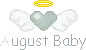 August Baby Heart With Wings