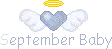 September Baby Heart With Wings