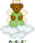 August Angel Teddy Bear