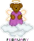 February Angel Bear
