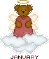 January Angel Bear
