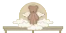Double Angel Teddy Bear Blinkie Rack