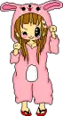 kawaii bunny girl