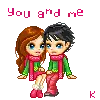 you and me