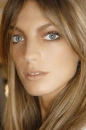 Daria Werbowy backstage at Versace