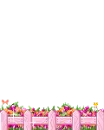 flowers fence