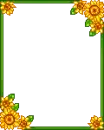 sunflower frame