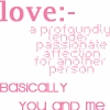 Love x