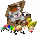 Teddy In Toy Box