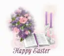 Bible Pink Roses and Lilac