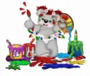 Teddy Spills The Paint